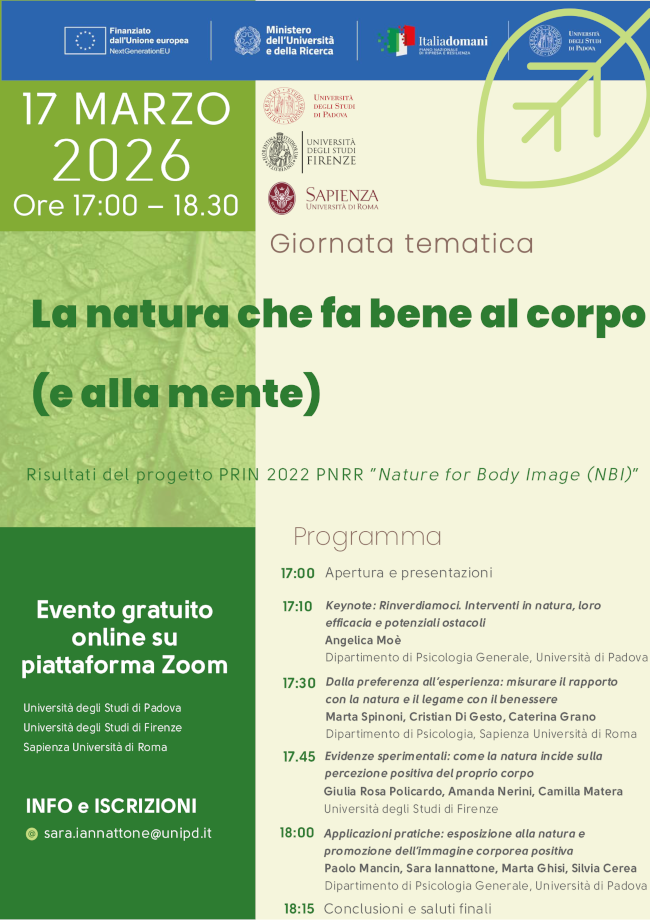 Locandina dell'evento